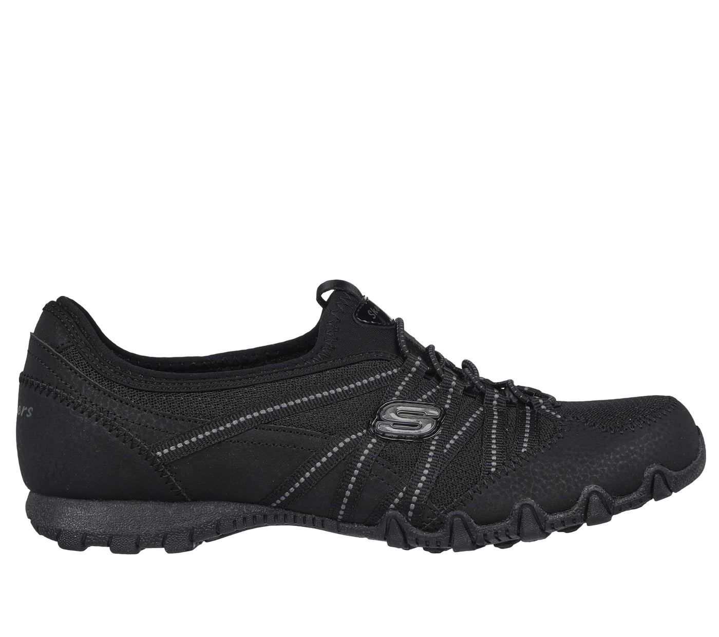 Skechers Women's Bikers Lite Relive 6.5 Black