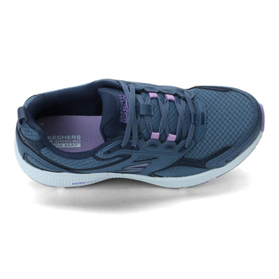 Skechers womens Consistent Sneaker, Blue/Purple, 8 US