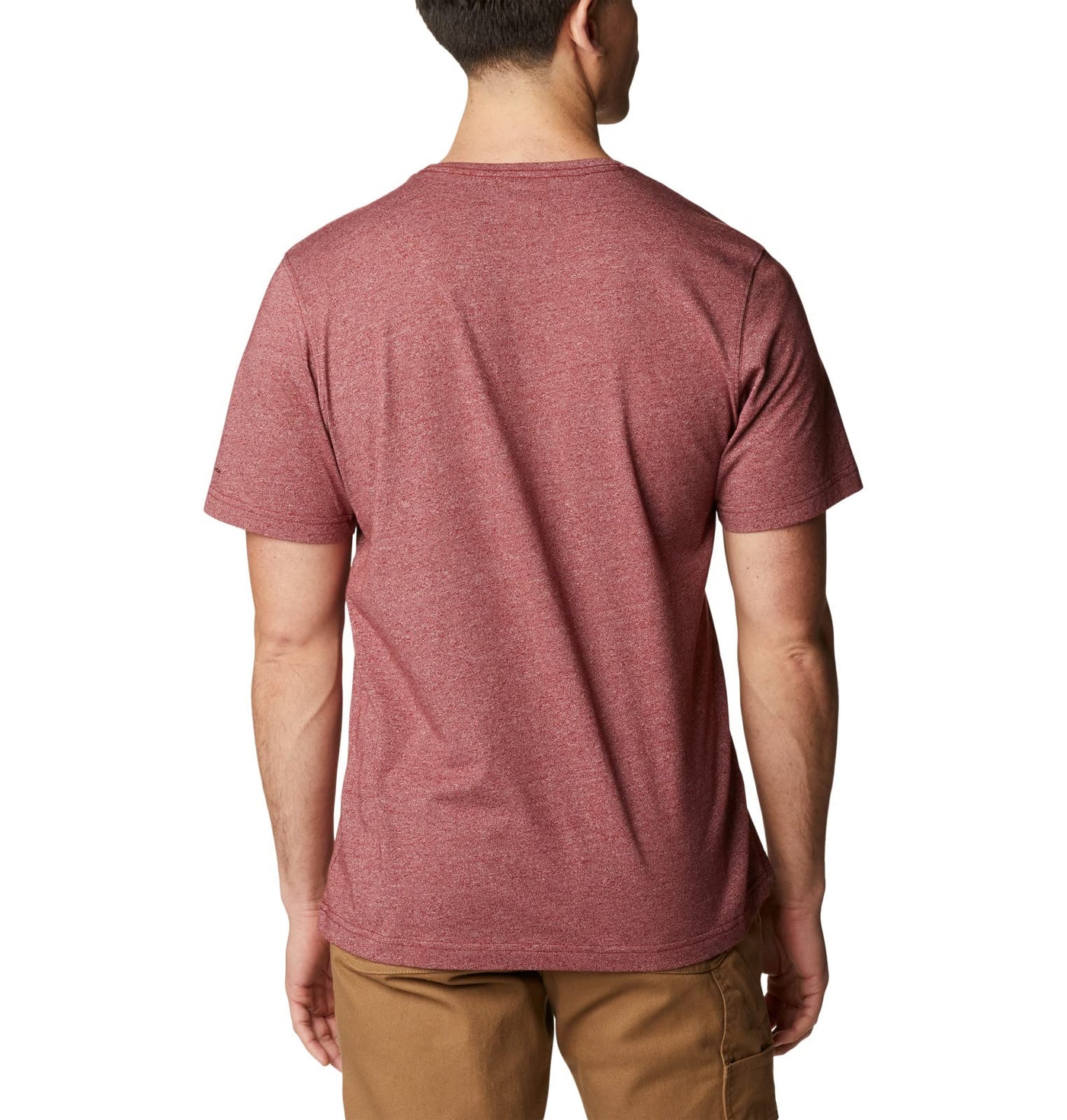 Columbia Men's Thistletown Hills Short Sleeve X-Large Red Jasper Heather