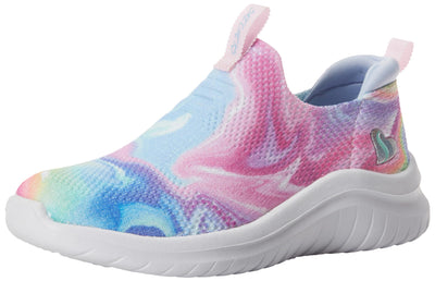 Skechers Unisex-Child Ultra Flex 2.0-Swirlology Sneaker 1 Little Kid Lavender/Multi