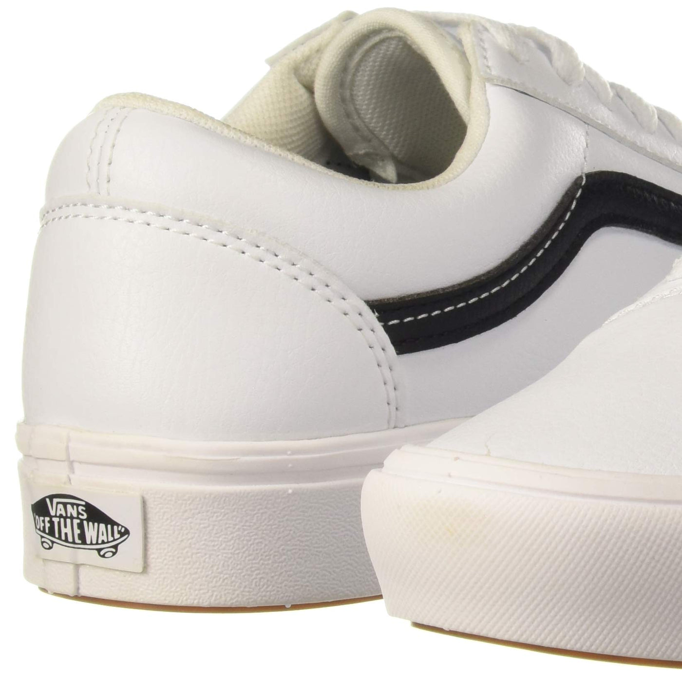 Vans Men's Old Skool Sneaker, (ComfyCush) Classic Tumble/True White, Size 7