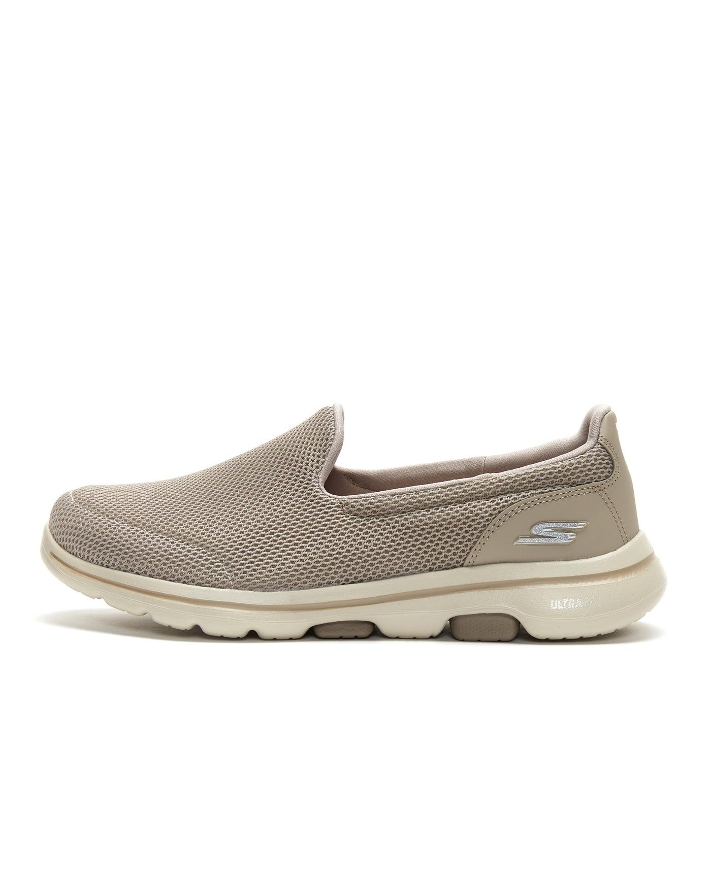 Skechers Women's Go Walk 5 6.5 Wide Taupe