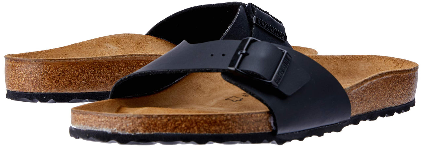 Birkenstock Men´s Madrid Black Synthetic Sandals 42 EU (M9/L11 US) N 040793