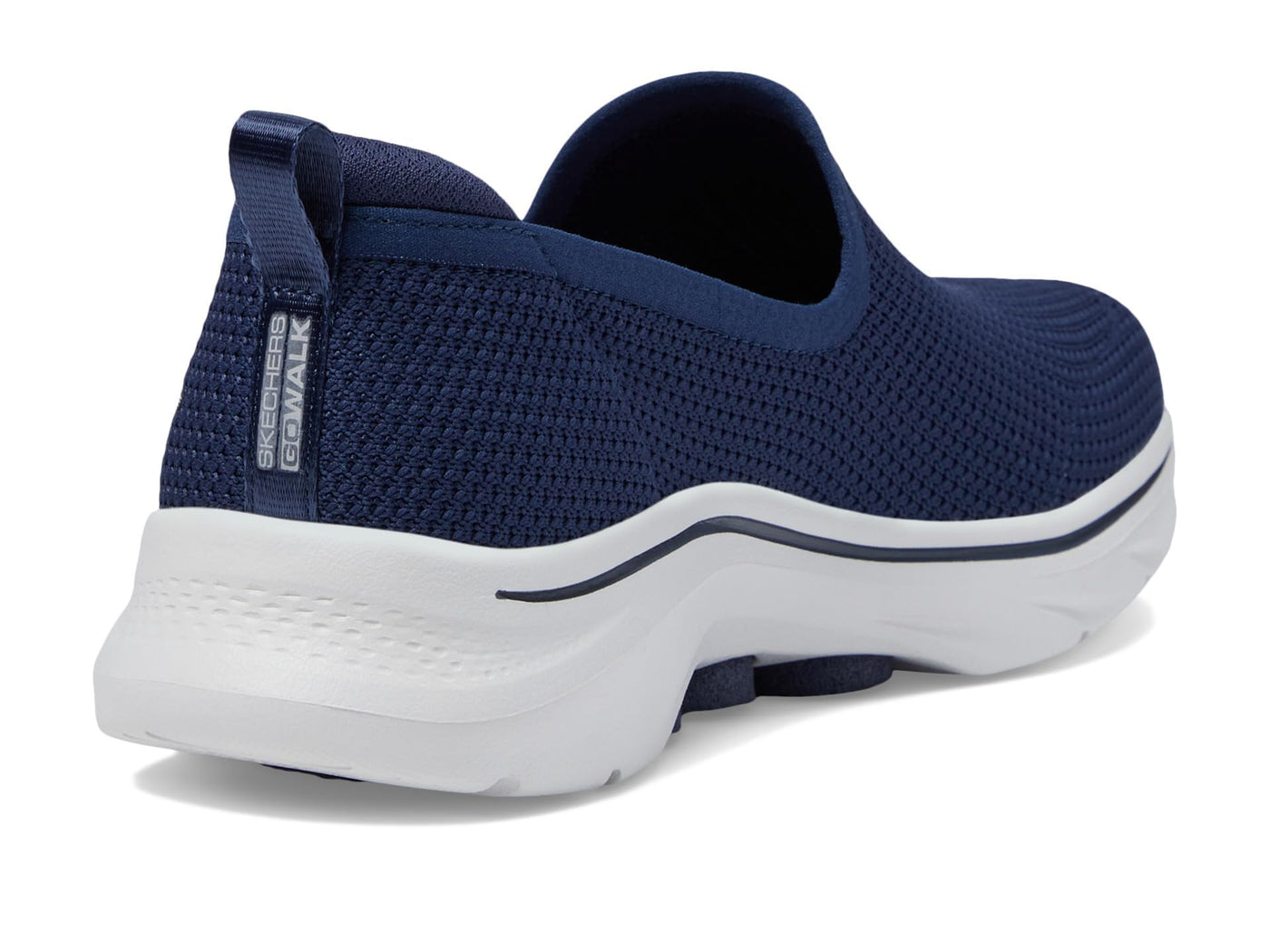 Skechers Women's Go Walk 7 Ivy Casual Slip-On Walking Sneaker 12 Navy/White