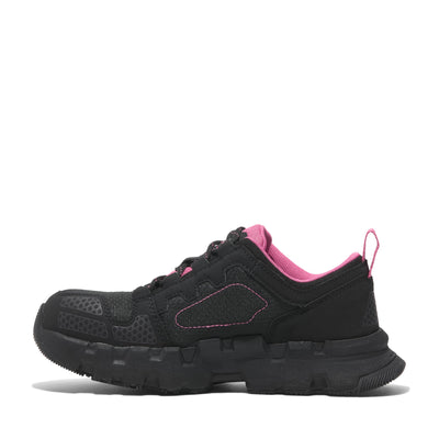 Timberland PRO Women's Powertrain Ev Composite Safety Toe Industrial Athletic Work Shoe 5.5 Black/Pink