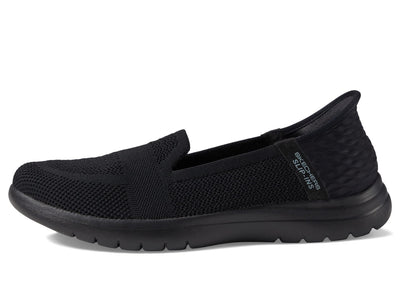 Skechers On-The-Go Flex - Serene Hands Free Slip-Ins Black/Black 11 B (M)