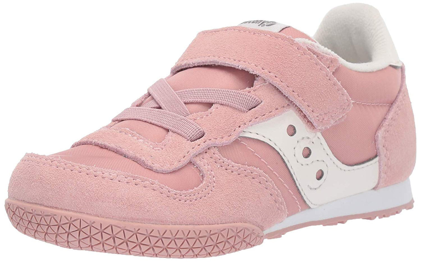 Saucony Kids Girl's Bullet Jr (Toddler/Little Kid) Pink/Cream 8.5 Toddler M