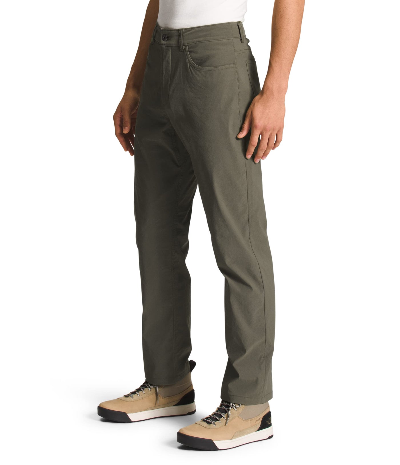 THE NORTH FACE Sprag 5-Pocket Mens Pants New Taupe Green 36