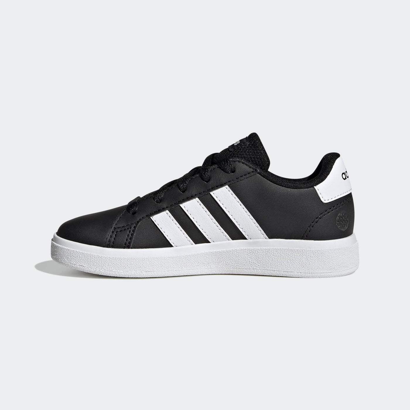 adidas Kids' Grand Court 2.0 Tennis Shoe 11.5 Little Kid Black/White/Black