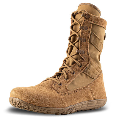 TACTICAL RESEARCH TR Mini-Mil TR105 8 Inch Tactical Boots for Men, Coyote - 13 R