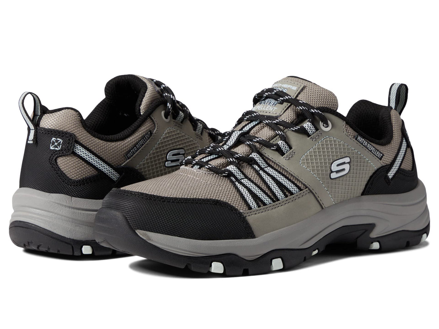 Skechers Trego - Drift - in Gray/Black 9 B (M)