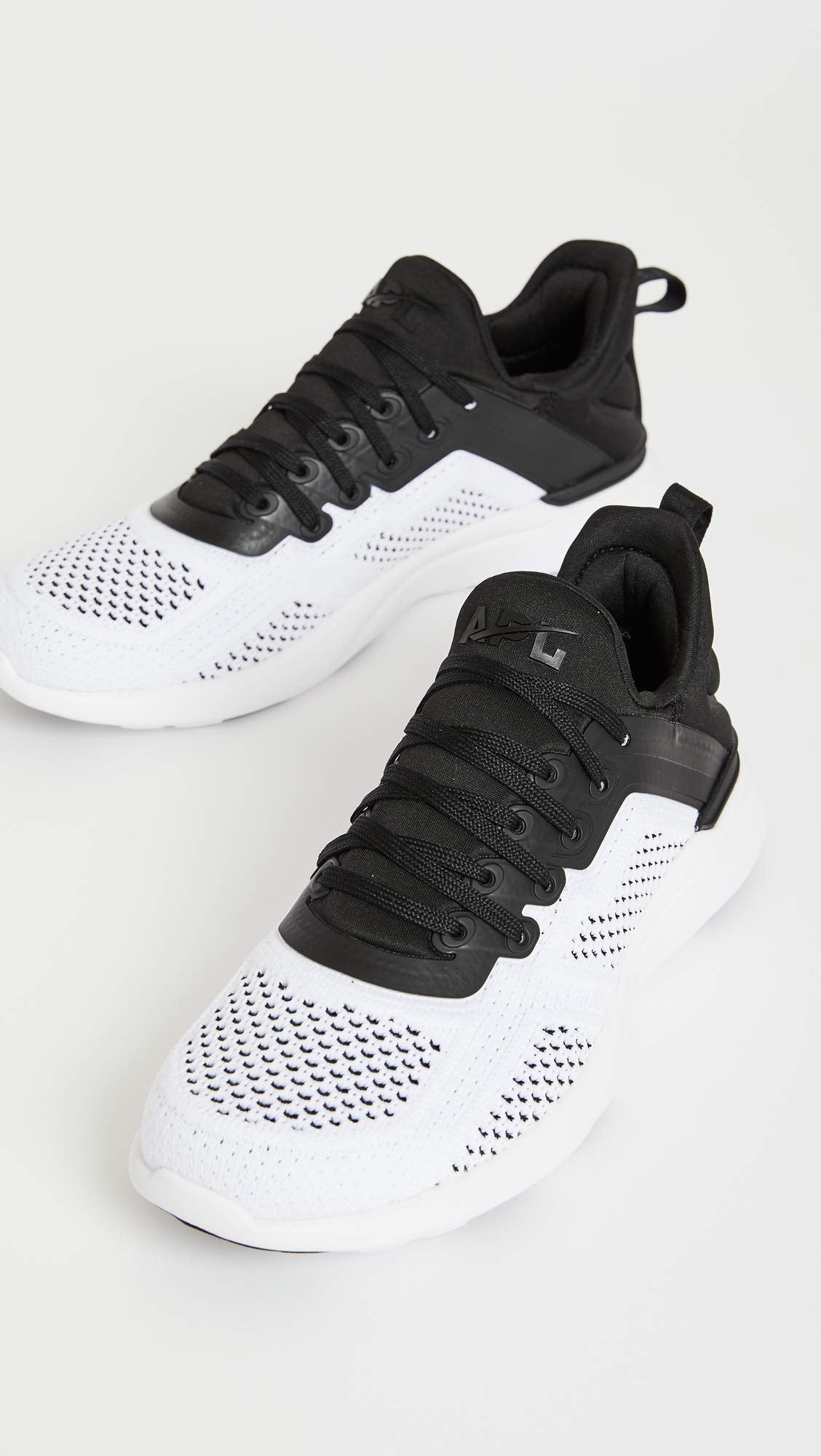 APL: Athletic Propulsion Labs Women's Techloom Tracer Sneakers 8 White/Black/Black