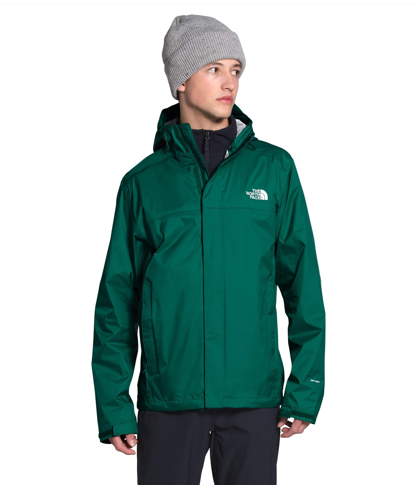 THE NORTH FACE Venture 2 Hooded Jacket - Men's Evergreen, 3XL