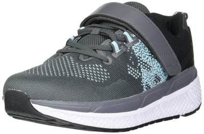 Propét Women's Propet Ultra FX Lightweight Knit Mesh Athletic Shoes Grey/Mint 7.5 Wide US