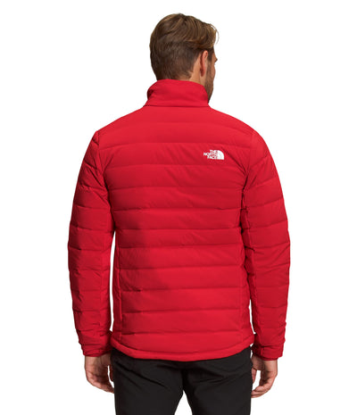 THE NORTH FACE Men's Belleview Stretch Down Jacket, TNF Red, Medium (NF0A7UJF)