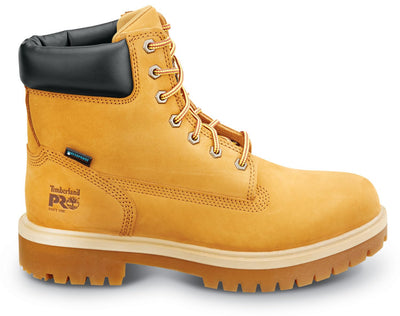 Timberland PRO 6IN Direct Attach Men's, Wheat, Soft Toe, MaxTrax Slip Resistant, WP/Insulated Boot (7.0 M)