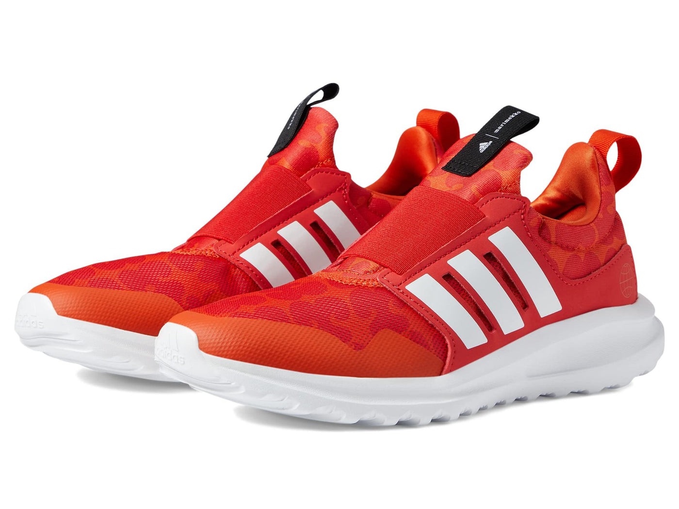 adidas Girl's Activeride 2.0 (Little Kid/Big Kid) Collegiate Orange/White/Lush Red 7 Big Kid M