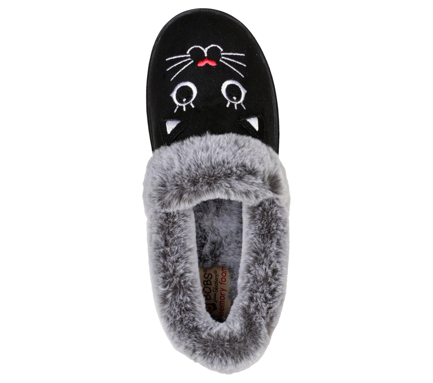 Skechers Women's Too Cozy-Meow Pajamas Slipper, Black, 10