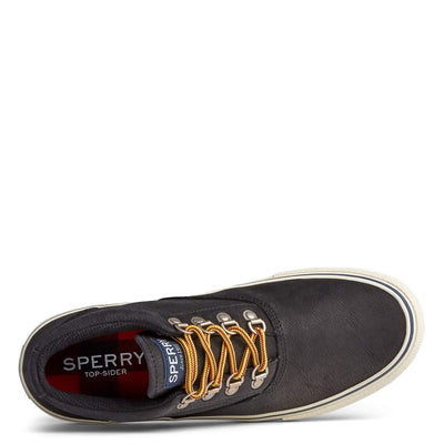 Sperry Top-Sider Men's Sneaker Boat Shoe, Black, 11