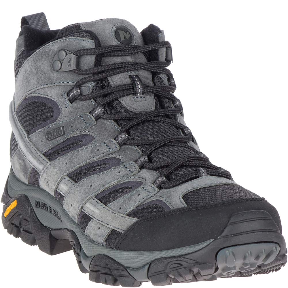 Merrell mens Moab 2 Mid Waterproof Wide 8.5 Granite V2