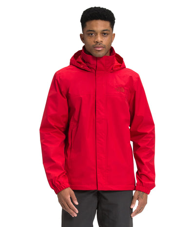 THE NORTH FACE Men's Resolve Waterproof Jacket, TNF Red, Medium