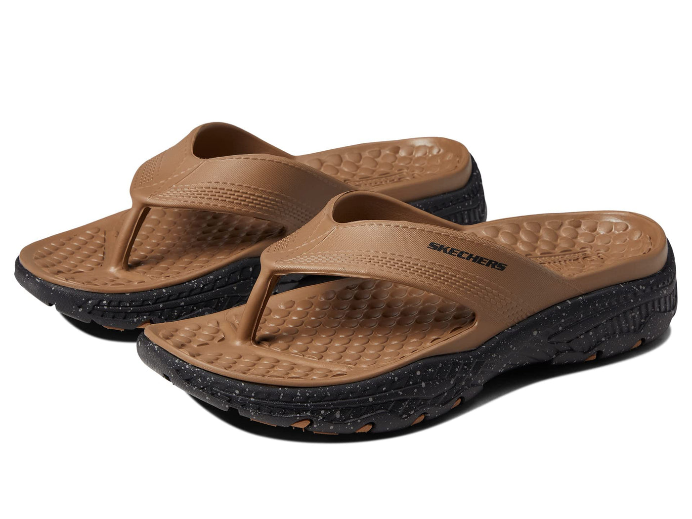 Skechers Foamies Creston Ultra - Take A Break 3 Point Sandal Chestnut 7 D (M)