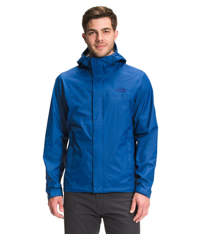 THE NORTH FACE Men’s Venture 2 Waterproof Hooded Rain Jacket (Standard and Big & Tall Size), Limoges Blue, Large