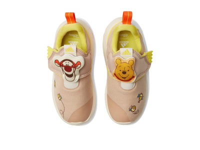 adidas Baby Girl's Suru365 Wtp (Toddler) Magic Beige/Impact Yellow/Wonder White 7 Toddler M