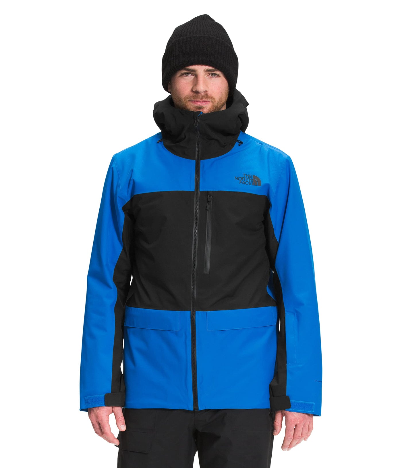 THE NORTH FACE Men's Sickline Insulated Ski Jacket, Hero Blue/TNF Black, XX-Large