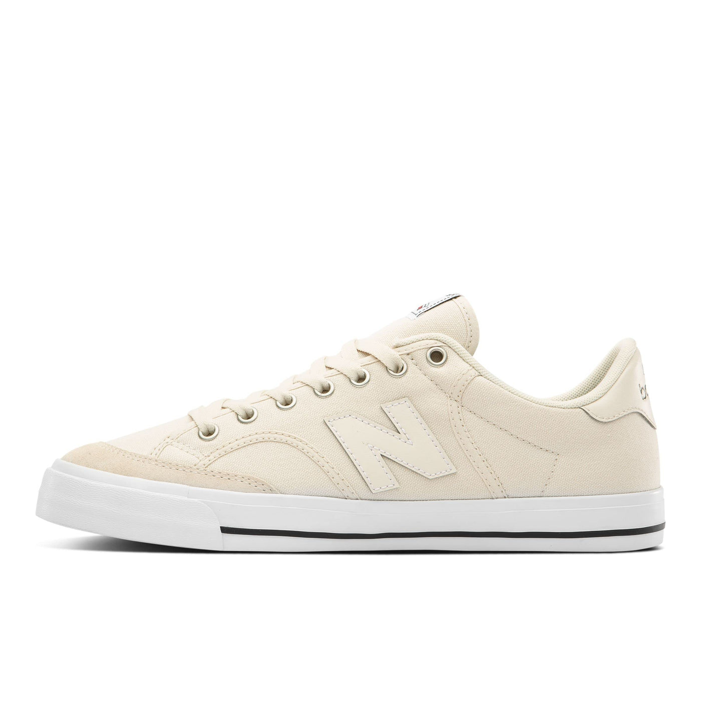 New Balance Unisex Adult NB Numeric 212 Pro Court Skate Shoe 14.5 Women/13 Men Cream/White