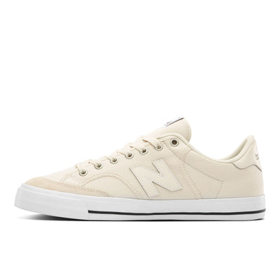 New Balance Unisex Adult NB Numeric 212 Pro Court Skate Shoe 14.5 Women/13 Men Cream/White