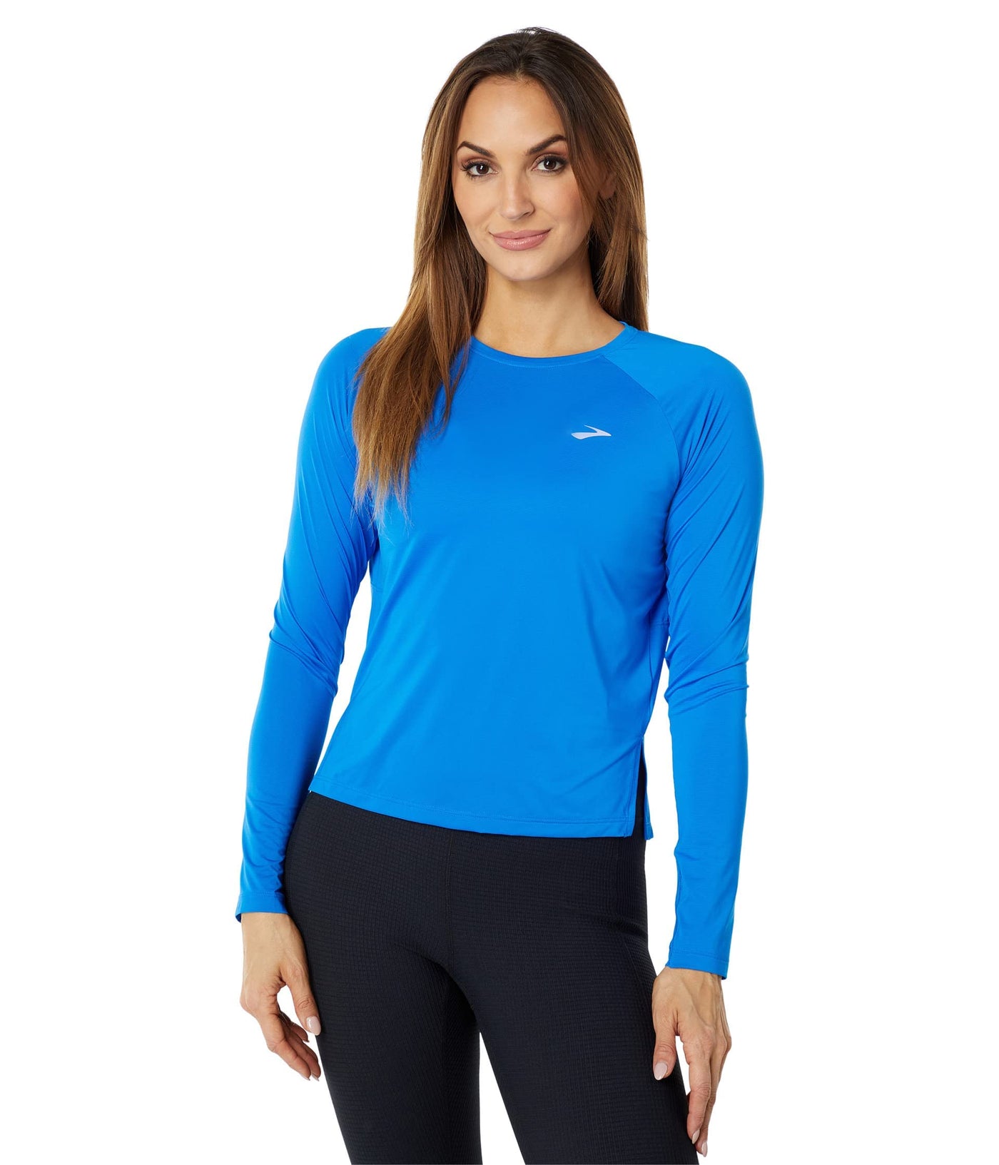 Brooks Sprint Free Long Sleeve Bluetiful XS (US Women's 0-2)