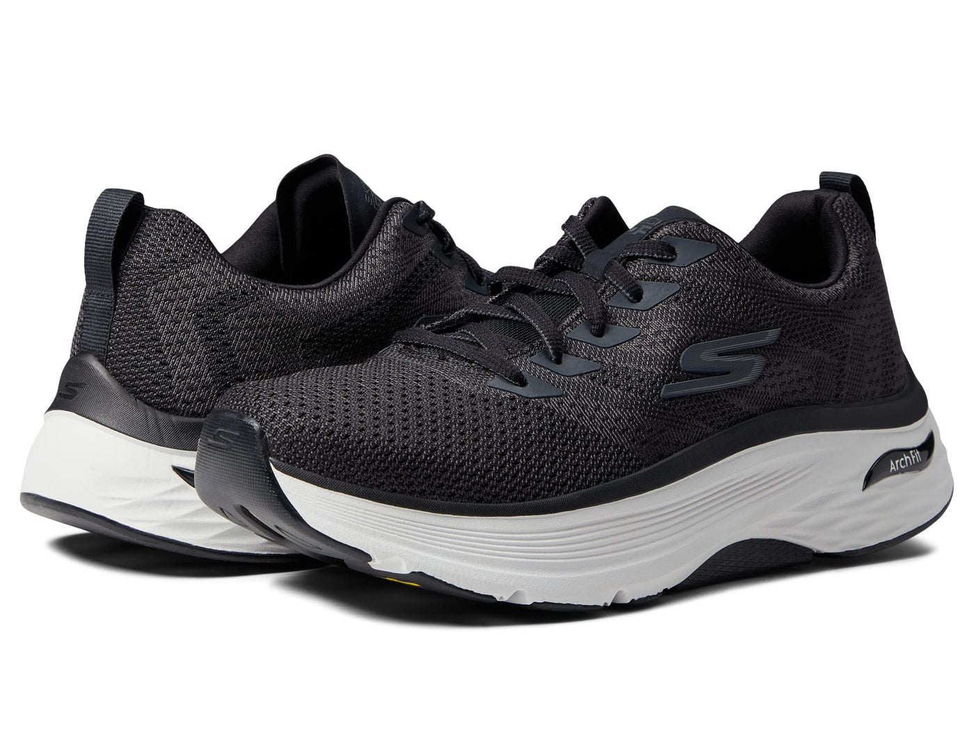 Skechers Max Cushioning Arch Fit - Unifier Black/White 11 D (M)