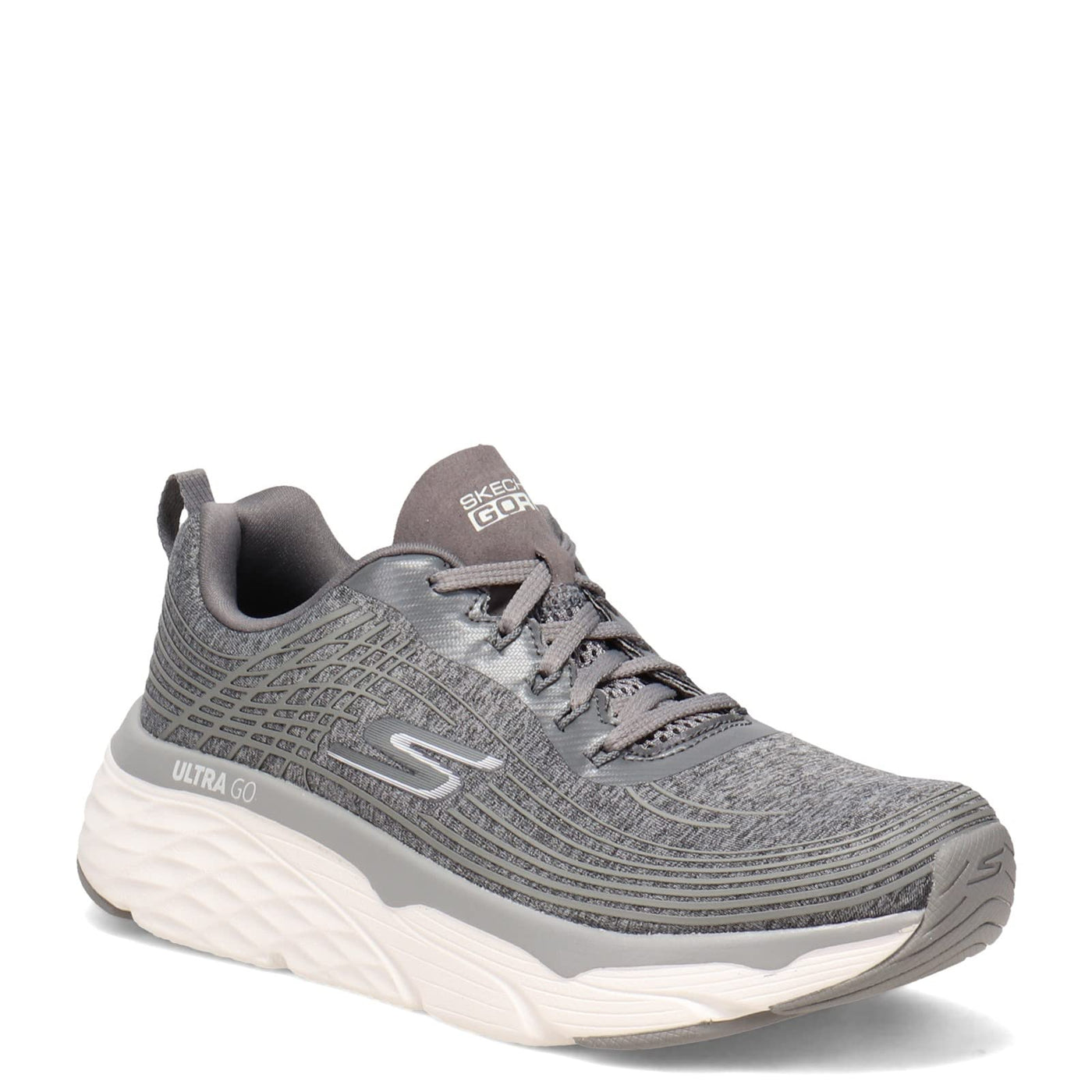 Skechers Max Cushioning Elite - Drive Intensity Gray 9 B (M)