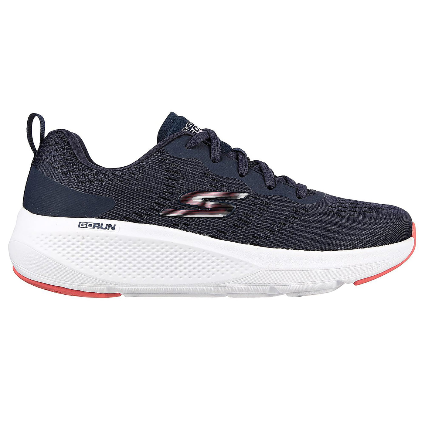 Skechers Women's Go Run Elevate Mesh Lace-up Sneaker, Navy, 7