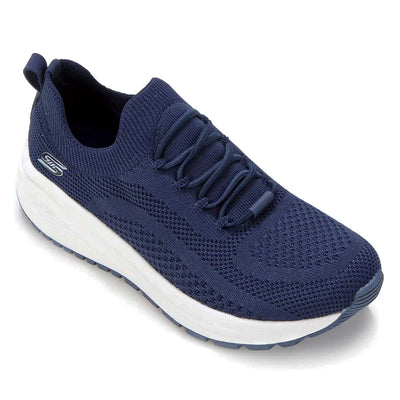 Skechers womens Bobs Sparrow 2.0- Allegiance Crew, Navy Engineered Knit, 9.5