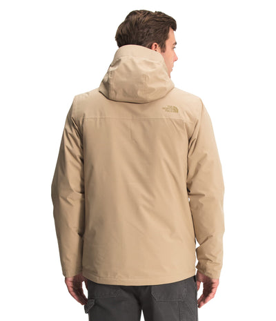 THE NORTH FACE Men's Carto Triclimate Waterproof Jacket, Kelp Tan/Utility Brown, XX-Large