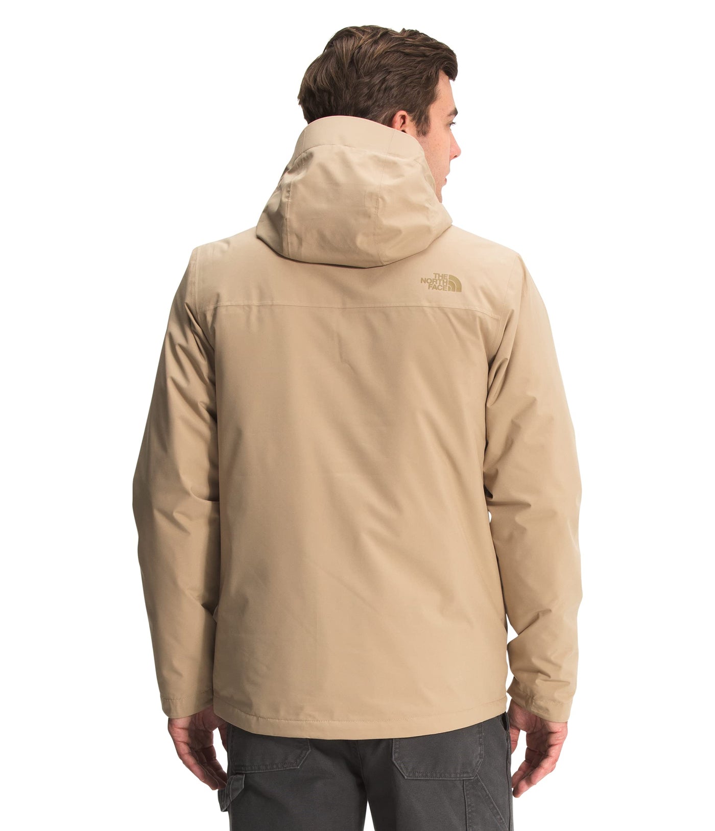 THE NORTH FACE Carto Triclimate Jacket - Men's Kelp Tan/Utility Brown, S