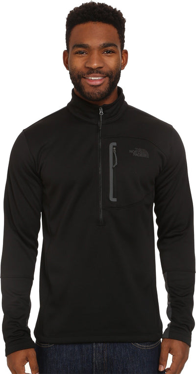 The North Face Men's Canyonlands 1/2 Zip Pullover TNF Black Sweatshirt MD