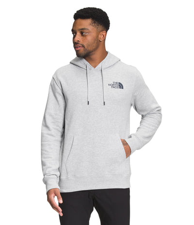 THE NORTH FACE Men's Box NSE Pullover Hoodie, TNF Light Grey Heather/TNF Light Grey Heather, Small