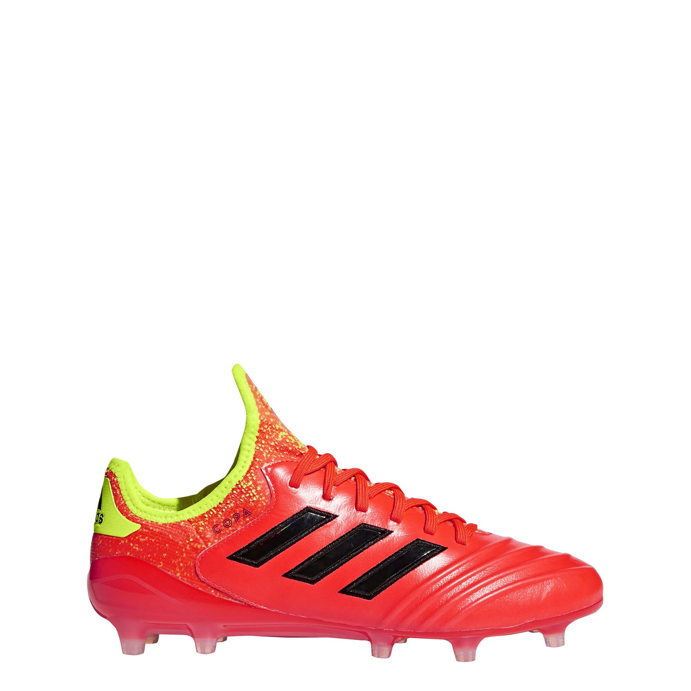 adidas Men's Copa 18.1 FG Soccer Cleat (8 M US, Red/Core Black/Yellow)