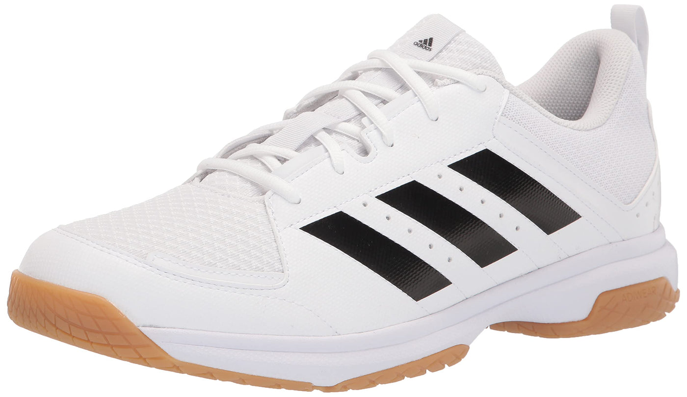 adidas Women's Ligra 7 Indoor Court Shoe 9.5 White/Black/White