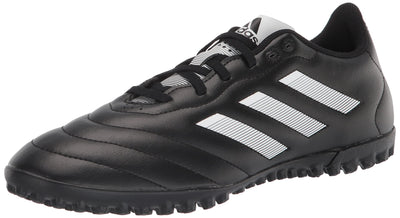 adidas Unisex Goletto Turf Soccer Shoe, Core Black/White/Red, 9.5 US Men