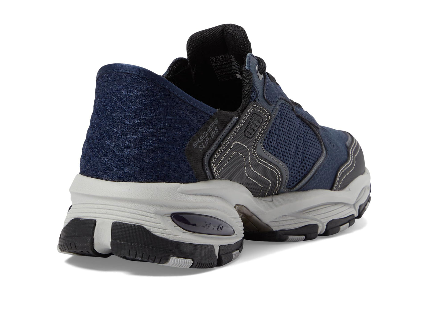 Skechers Men's Vigor 3.0 Drafting Hands Free Slip-in 12 Wide Navy/Black