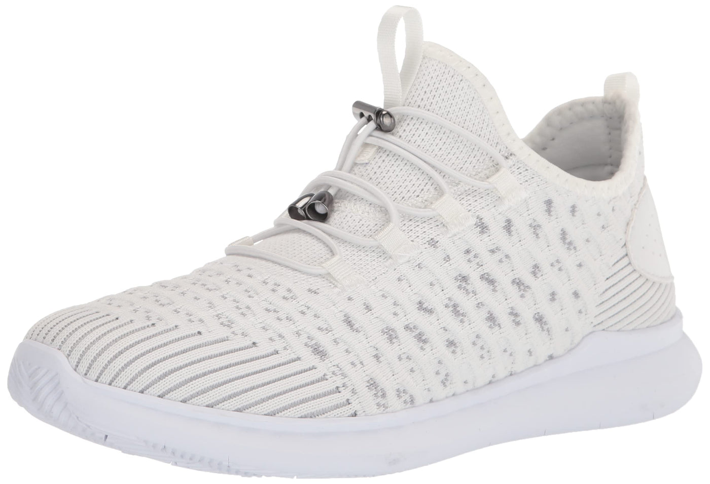 Propét Women's Travelbound Sneaker 9 Wide White Daisy