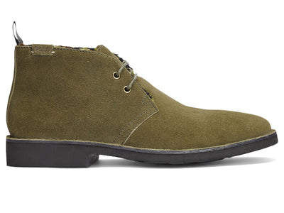 POLO RALPH LAUREN Men's Talan Suede Chukka Boot Fashion 12 Canopy Olive