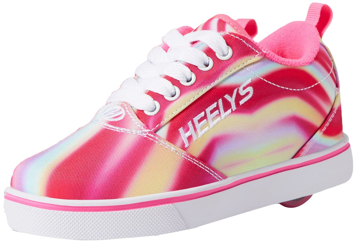 HEELYS Unisex-Adult Low-top Sneaker, 31 EU 2 Little Kid Pink/Multi Galaxy