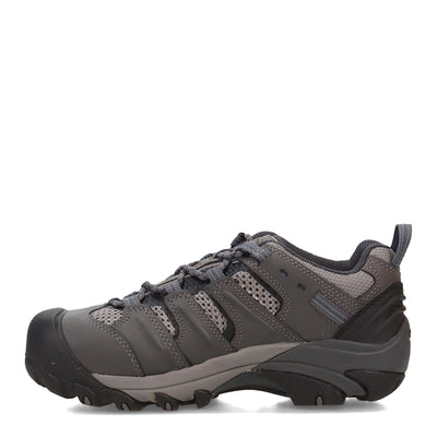 KEEN Utility Women's Lansing Low HeightSteel Toe Work Shoe 9.5 Magnet/Majolica Blue