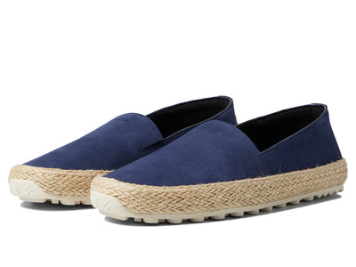 Coach New York Men's Suede Espadrille, Cobalt, Blue, 11 Medium US