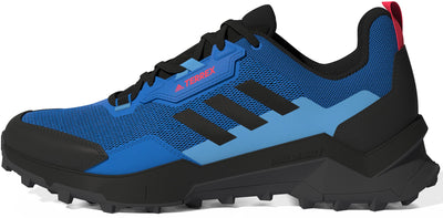 adidas Men's Terrex AX4 Primegreen Hiking Shoe, Blue Rush/Core Black/Turbo - 15